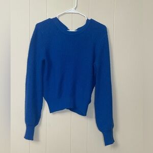 Charlotte Russe Royal Blue Crew Neck Sweater
